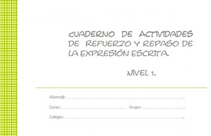 cuaderno expresion escrita
