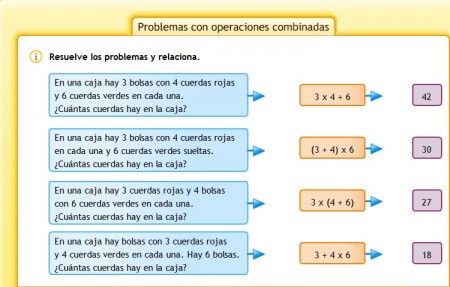 operacines combinadas 4