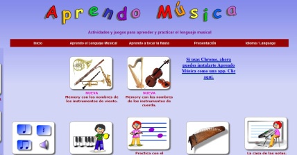 aprendo musica con las tics