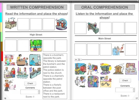 interactive books town