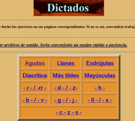 dictados
