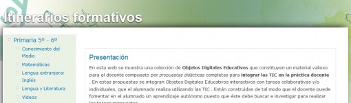 Itinerarios formativos 3 ciclo y ESO