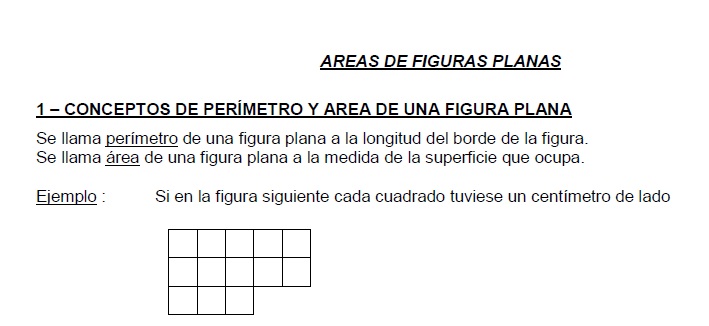 area de figuras planas
