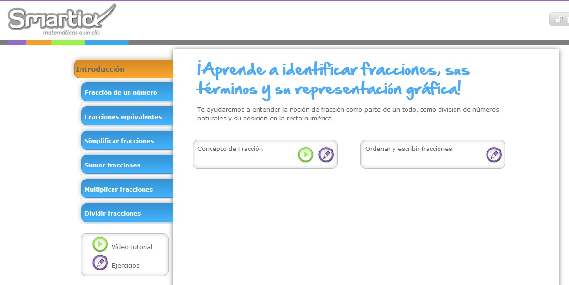 fracciones smartick