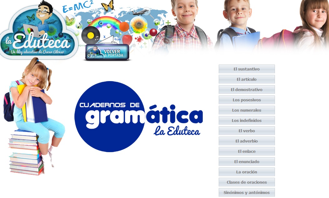 la eduteca, cuadernos de gramática