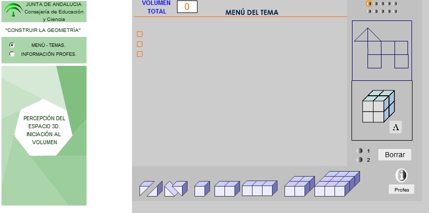 VOLUMEN construir la geometira