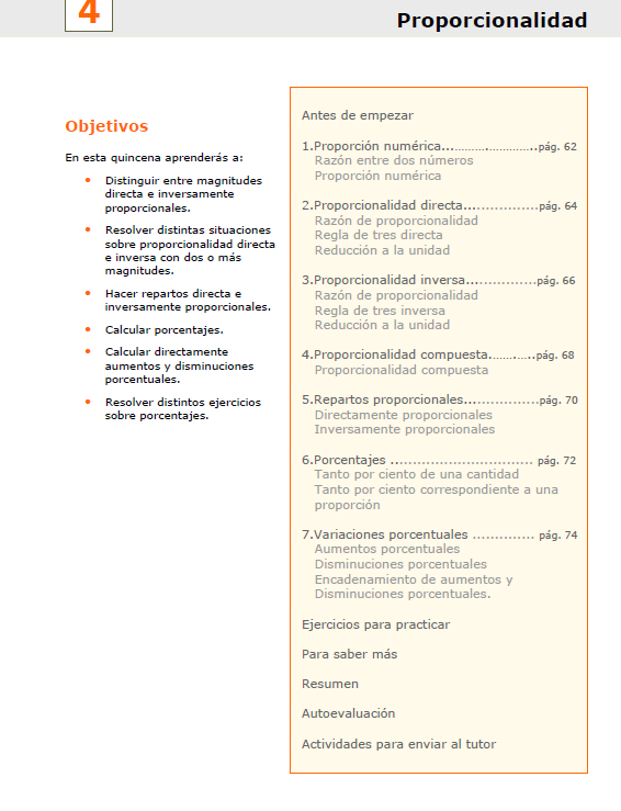 PROPORCIONALIDAD CIDEAC